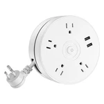 Retractable Power Strip With 6FT Extension Cord, 4 Outlets + 2 Usb Ports - Po.... Fixed Price $32.39.