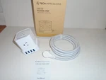 Tech Impressions Cube Usb Power Strip W/5 Outlets & 4 Ports New In Box. Fixed Price $14.99.