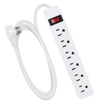 Extrastar 6 Outlets Power Strip, Extension Cord 1875W,15A Ft, White. Fixed Price $18.68.
