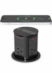 Annquan 3.15" Pop Up Outlet With 15W Wireless Charger,max 20W Power Delivery. Fixed Price $69.99.
