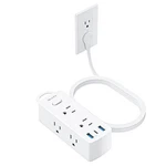 Power Strip Surge Protector Olcorife Ultra Thin Flat Plug Extension Cord 5FT 6. Fixed Price $22.15.
