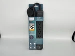 Philips 4-OUTLET Surge Protector, 4FT Braided Cord, 1-USB-C, **new**. Fixed Price $16.95.