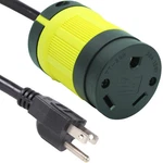 To Amp 110 Volt Rv Adapter 24" Extension Power Cord Nema 515P TT30R 15M30F. Fixed Price $29.99.