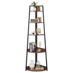 Vevor 5 Tier Corner Tall Bookshelf Plant Rack Wall Shelves Tower. Fixed Price $64.99.