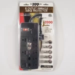 Ppp 8 Outlet Pinnacle Surge Protector 3200J Coax Phone Fax Right Angle New. Fixed Price $54.99.