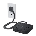 Tessan Black Extension Cord With Multiple Outlets, Surge Ft,. Fixed Price $35.99.