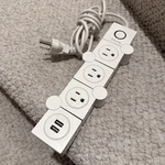 Ihome White Power Strip 3 Outlets 2 Usb Ports Charging Switch Indoor. Fixed Price $14.99.
