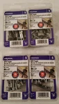 4PKS Hillman 41444 10PCS Drill Toggle Bolts&anchors #6 X 2". Fixed Price $17.99.
