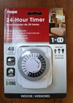 Prime TNI2412-RC 15A 125V 1875W White Indoor Hour Mechanical Timer. Fixed Price $16.50.