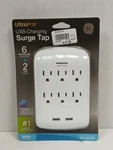 Ultrapro Usb Charging Surge Tap With 6 Outlets And 3 Ports. Fixed Price $5.99.