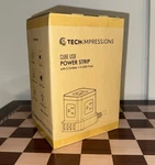 Sealed, Never Opened Tech Impressions Cube Power Strip 5 Outlets 4 Usb Ports. Fixed Price $22.99.