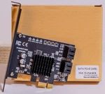 N.oranie Pcie 2.0 X1 To Sata Iii 4 Ports Adapter Card (non-raid). Fixed Price $18.19.