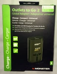 Monster Cable Outlets To Go 2 Compact Global Travel Adapter Usb Charge Port. Fixed Price $34.75.