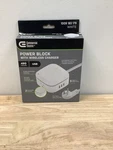 Commercial Electric LTS-W3 2-OUTLET Usb-a Surge Protector With Qi Charge. Fixed Price $14.84.