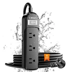 Indoor/outdoor Power Strip 3 Ac Outlets IPX6 Waterproof Surge Protector 6FT Cord. Fixed Price $28.98.