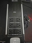 Belkin F6H375-USB 375VA 200W Battery Backup Surge Protector 6-OUTLET. Fixed Price $20.99.