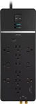 Rocketfish- 12-OUTLET STRIP/1-USB-C/1-USB 4,680 Joules Surge Protector Black. Fixed Price $69.99.
