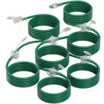 50FT Outdoor Extension Cord Feet Without Remote Control, Green. Fixed Price $80.99.