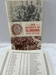 1969 Alabama Football Press Guide Bear Bryant Kit Radio Tv Free Shipping. Fixed Price $27.50.