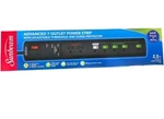 Sunbeam 7 Outlet Power Strip With Surge Protector 2X Always 4X Master Control. Fixed Price $20.00.