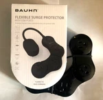 Bauhn Flexible Surge Protector With Ports (1 Usb-a, Usb-c) Black. Fixed Price $14.99.