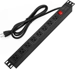 Btu Power Strip Surge Protector Rack-mount Pdu, 8 Right Angle Outlets Wide-sp.... Fixed Price $46.96.