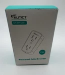 Nutict Waterproof Outlet Extender IPX6 NY-WP-US01. Fixed Price $15.00.
