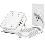 New! Ntonpower Travel Strip With 8 Outlets 3 Usb Ports 6 Ft Extension Cord. Fixed Price $14.95.