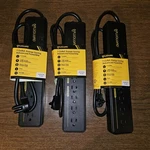 3 Pack Plugload 7 Outlet Advanced Power Strip Energy Saving Surge Protector New. Fixed Price $24.95.