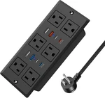 Recessed Power Strip With Pd 30W Fast Charging, Conference Desk Flush Mount Outl. Fixed Price $42.57.
