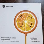 Eshldty Orange Novelty Power Strip 3 Outlets Q Usb 1 Pd Port. Fixed Price $15.19.