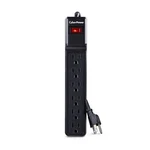 Cyberpower CSB606 Essential Surge Protector, 900J/125V, Outlets, 6FT .... Fixed Price $27.88.