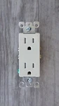 Leviton 15A-125V Tamper Resistant Duplex Outlets T5325-TMP Light Almond 6 Or 10. Fixed Price $35.06.
