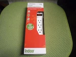 New Westinghouse 6 Grounded Outlet Holiday Surge Protector Indoor 2.5 Ft Cord. Fixed Price $7.98.