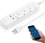 Litedge Smart Power Strip, Distance Access, 5.6FT Cable Length, Wi-fi Accessible. Fixed Price $29.99.