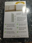 Sleek Ultra-thin Outlet Concealer With 2 Cords White, 8 Ft 3 Sockets Each. Fixed Price $24.00.