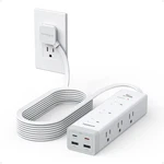 Surge Protector Power Strip Pd 20W, Ultra Thin Flat Plug 15 Ft Extension Cord, 9. Fixed Price $51.20.