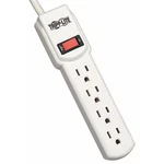 Tripp Lite TLP404 Outlet Strip, Surge, 5-15R, 5-15P, Ft., Light Gray. Fixed Price $17.79.