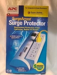 Apc Surge Arrest Protector 7 Power Outlets Electric Modem Dsl Internet Fax 1060. Fixed Price $27.99.
