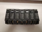 *lot Of 7* General Electric THQL1115 15-AMP 1-POLE 120/240VAC Breaker. Fixed Price $49.99.