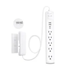 2 Prong Power Strip, To Outlet Adapter, 3FT Flat Extension Co.... Fixed Price $24.05.
