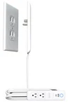 Smart Sleek Socket: Universal Outlet Concealer With Wi-fi Power Strip. Fixed Price $56.93.