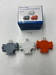 (pack Of 3) Cable Matters 400117X3 T-shape Way Plug Adapter 15A 1875W. Fixed Price $17.99.