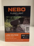 Nebo Flood Light 0008 Landscape Led Low Voltage All Weather, Espresso Finish. Fixed Price $24.98.