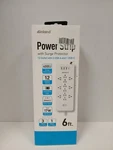 Inland 6 Ft Power Strip With Surge Protector 12 Outlets, 3 Usb ,1 Port. Fixed Price $13.99.