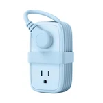 Ntonpower Strip,travel Essentials 4 Outlets 3 USB(1 Pack, Blue. Fixed Price $33.57.