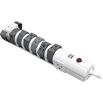 Compucessory 180 Degree 8-OUTLET Surge Protector 25664. Fixed Price $77.43.
