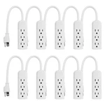 Uninex PS28E WTV2 Compact 3-OUTLET Grounded Power Strip, 1 Ft, White, Etl Listed. Fixed Price $62.21.