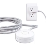 Cordinate Extension With Switch On/off Plug, 6 Ft Braided 1 Pack, White. Fixed Price $21.64.