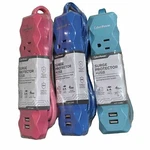New Cyberpower Ft. 3-OUTLET 2-USB Surge Protector. Fixed Price $13.99.